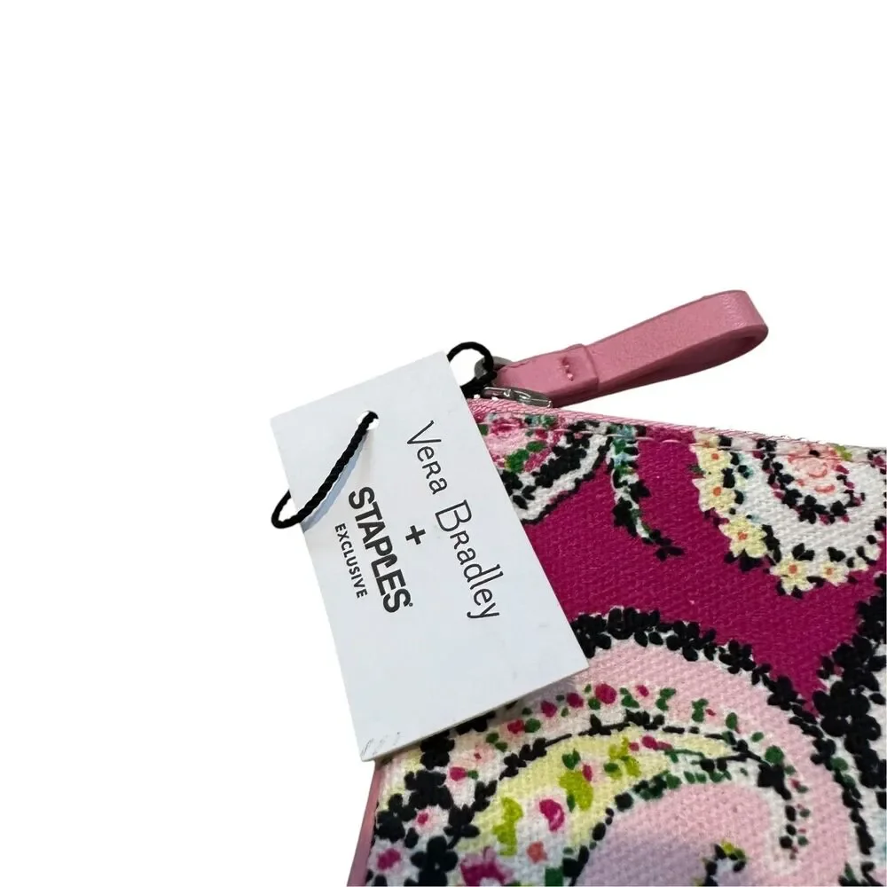 Vera Bradley x Staples Exclusive Paisley Print Pouch